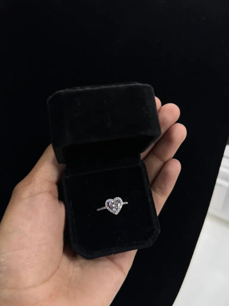 Anillo Plata 925 Corazon