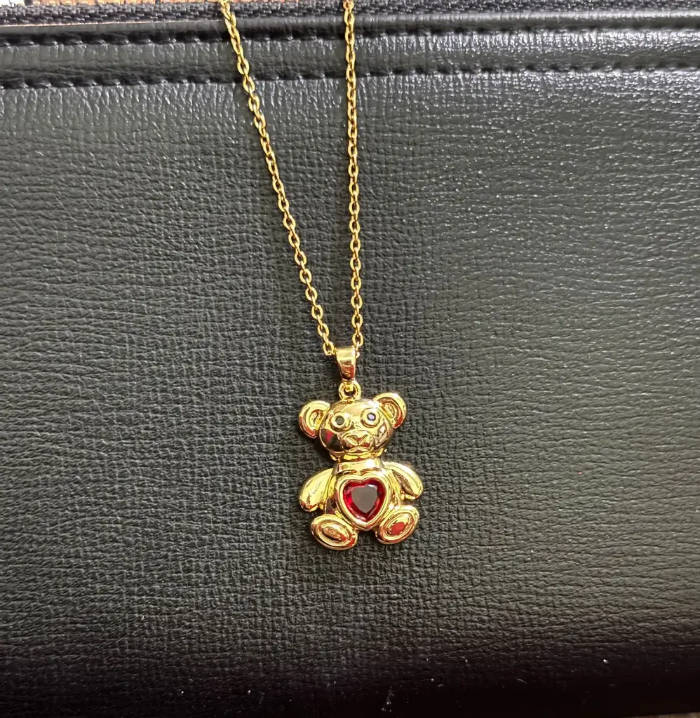 Collares de Oso Perla Corazón 