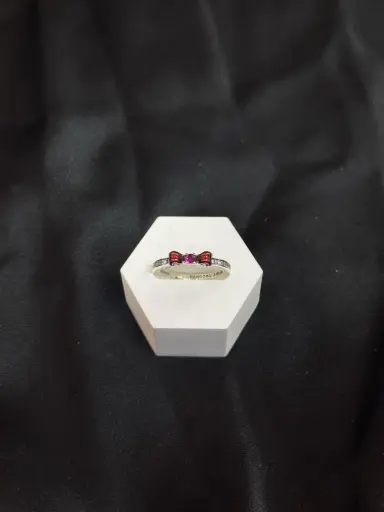 Anillo Pandora Blanca Nieves Plata 925