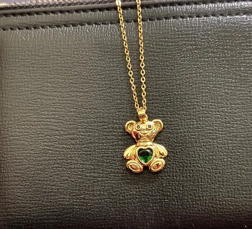Collares de Oso Perla Corazón 