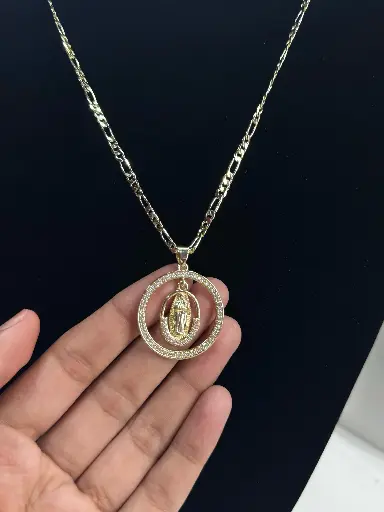 Collar Dije Virgencita 