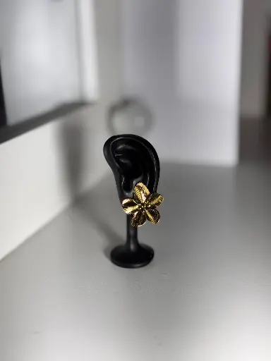 Arete Flor Chunky