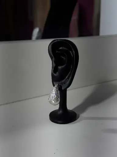 Pendiente Gota Diamantada