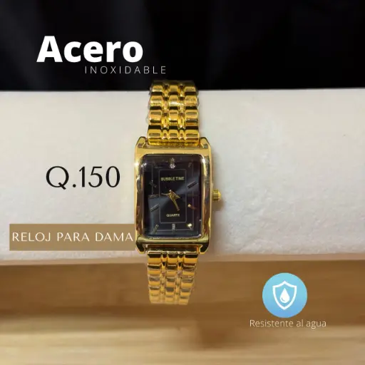 Reloj Para Dama Rectangular